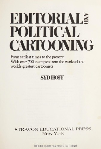 Editorial and political cartooning