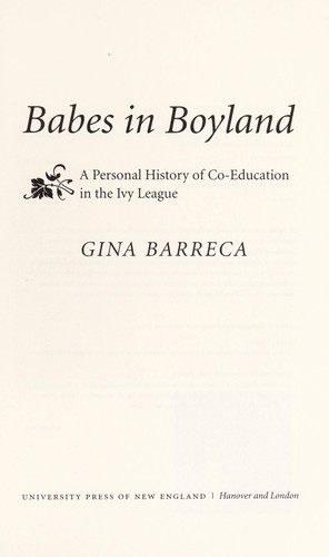 Babes in boyland