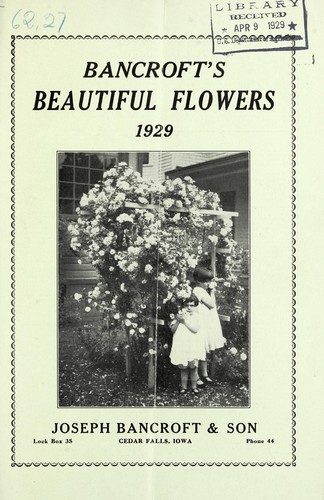Bancroft's beautiful flowers