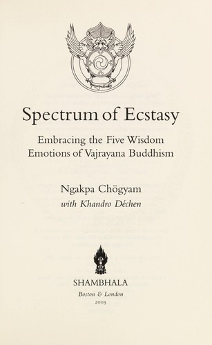 Spectrum of ecstasy