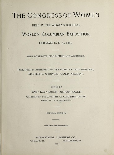 The Congress of Women