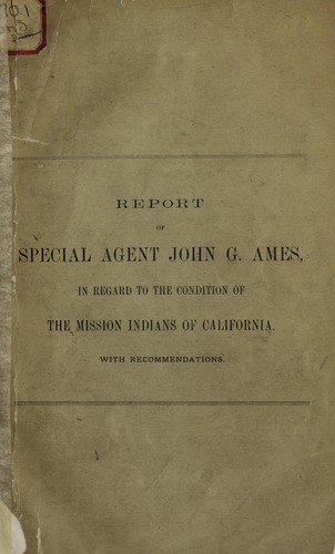 Report of Special Agent John G. Ames