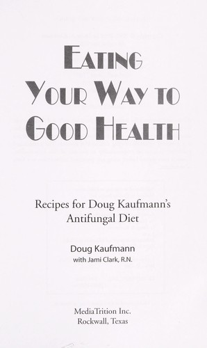 Eating your way to good health