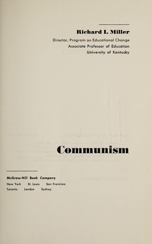 Teaching about communism