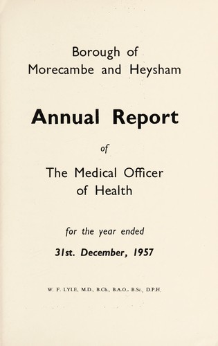 [Report 1957]