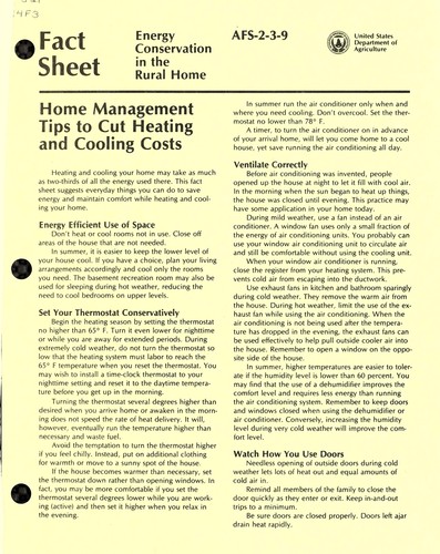 Home management tips to cut heating and cooling costs