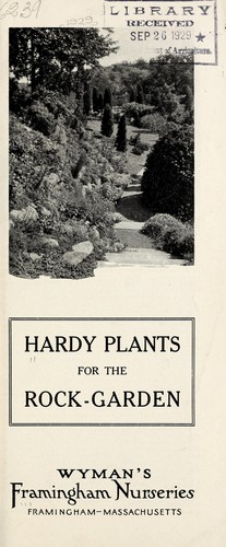 Hardy plants for the rock-garden [price list]