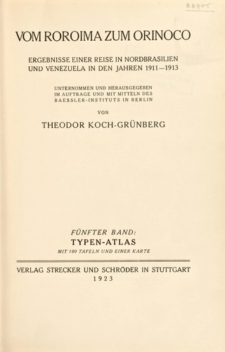 Vom Roroima zum Orinoco