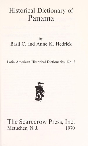 Historical dictionary of Panama