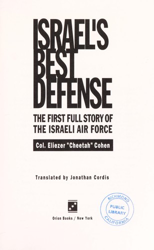 Israel's Best Defense