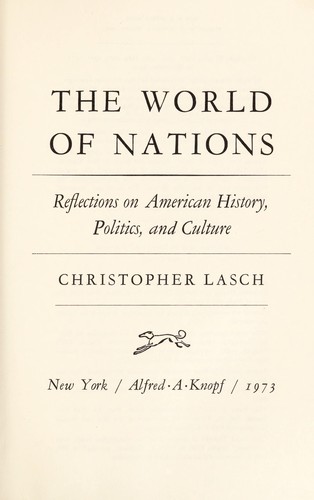 The world of nations