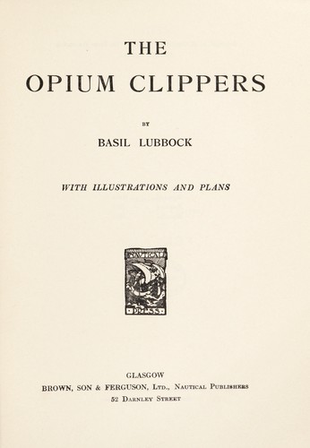 The opium clippers
