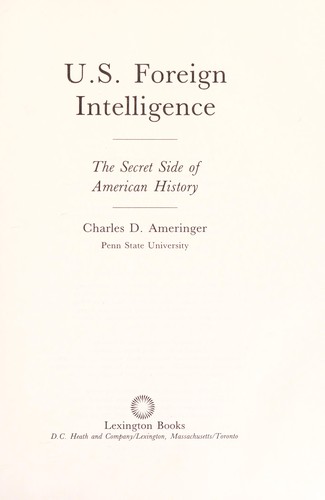 U.S. foreign intelligence