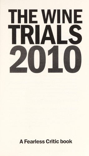 The wine trials 2010