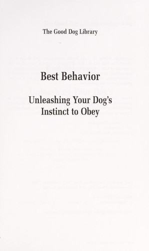 Best behavior