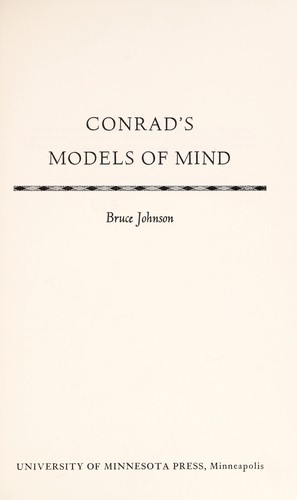 Conrad's models of mind