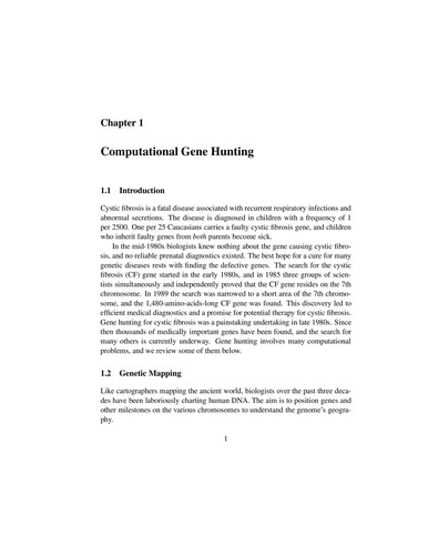 Computational molecular biology