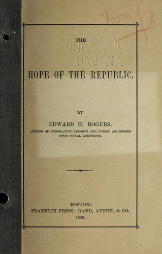 The hope of the republic