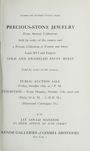 Precious-stone jewelry