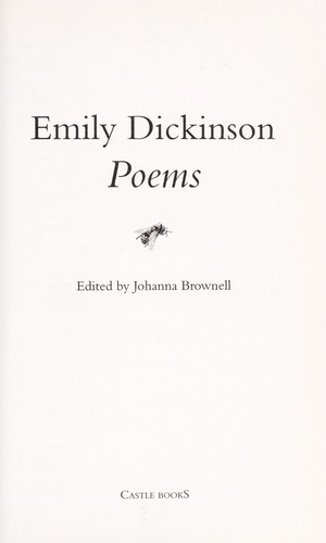 Emily Dickinson Poems