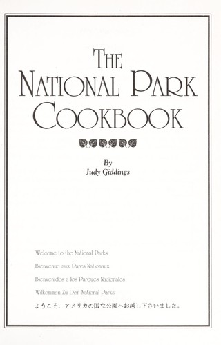 The National Park Cookbook