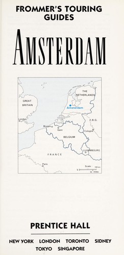 Frommer's Touring Guides Amsterdam (Frommer's Touring Guide to Amsterdam)