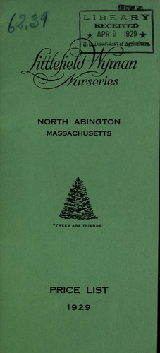 Price list , 1929