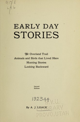 Early day stories