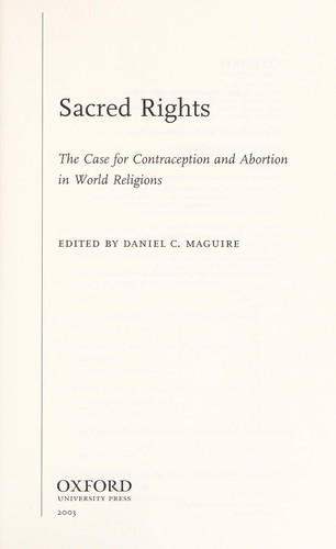 Sacred rights