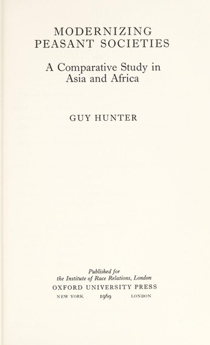 Modernizing peasant societies