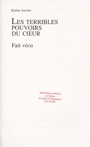 Les terribles pouvoirs du coeur