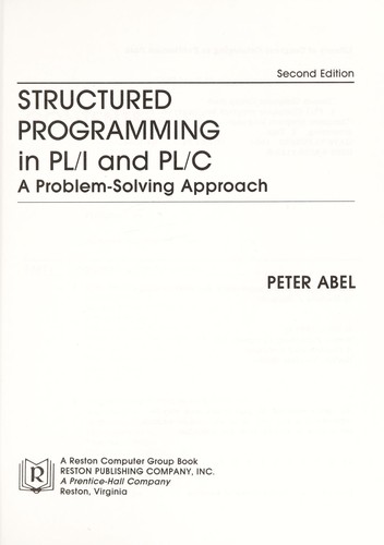 Structured programming in PL/I and PL/C
