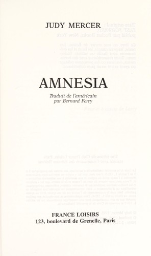 Amnesia