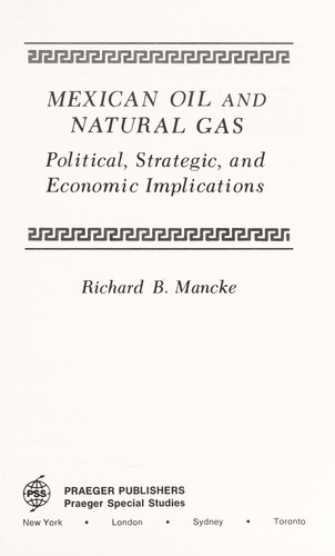 Mexican oil and natural gas