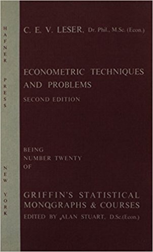 Econometric techniques and problems