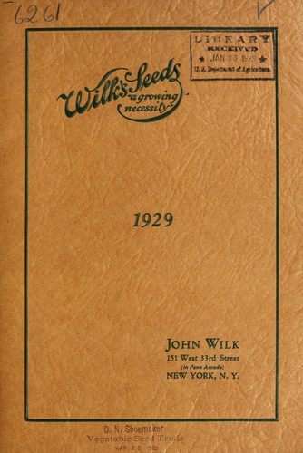 Wilk's seeds, a growing necessity