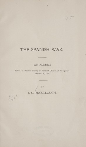 The Spanish war