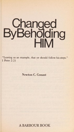 Changed by Beholding Him