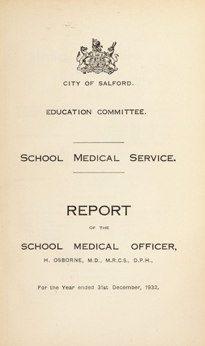 [Report 1932]
