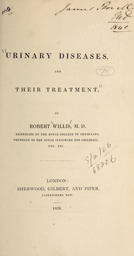 Urinary diseases
