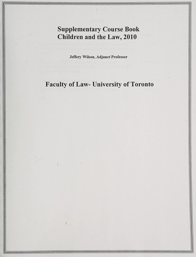 Children and the law