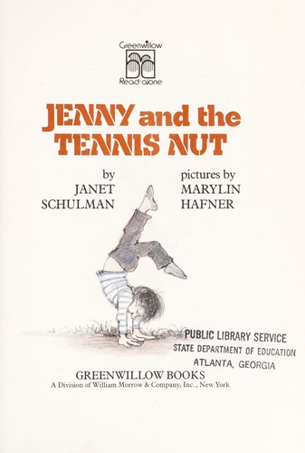 Jenny and the tennis nut