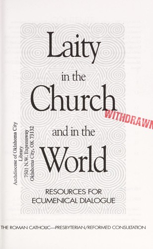 Laity in the church and in the world