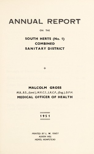 [Report 1951]