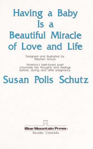 Having a baby is a beautiful miracle of love and life