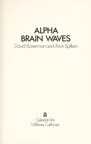 Alpha brain waves