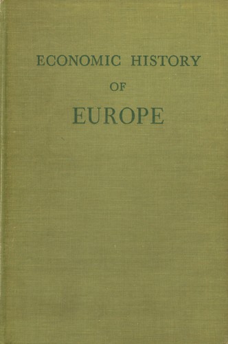 Economic History of Europe