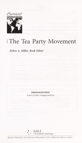 The Tea Party Movement