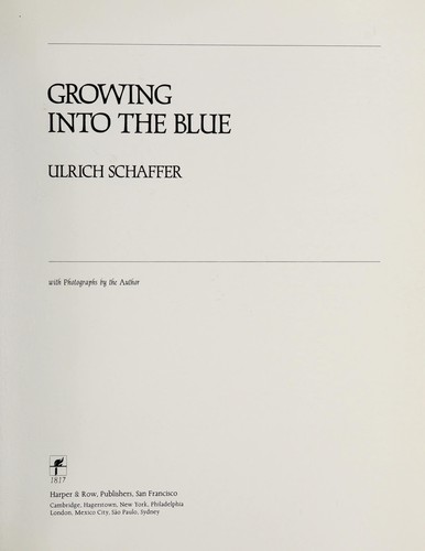 Growing into the blue