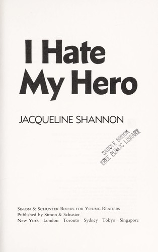 I hate my hero